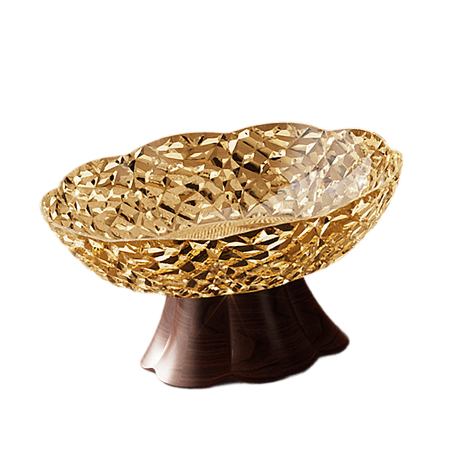 Fruit Bowl High Foot M Brown