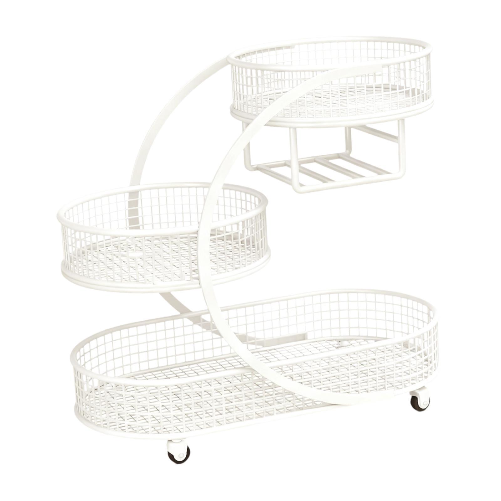 Fruit Basket Holder White