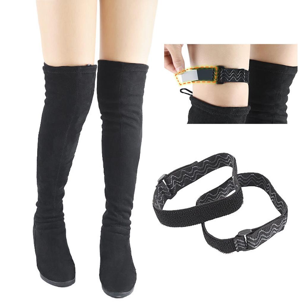 Knee Boots Straps Elastic Adjustable Boots Straps, Keeping Boots No Fall Off