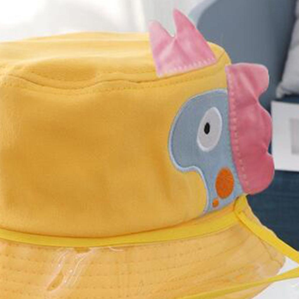 UV Protection Bucket Hat for Kids Yellow
