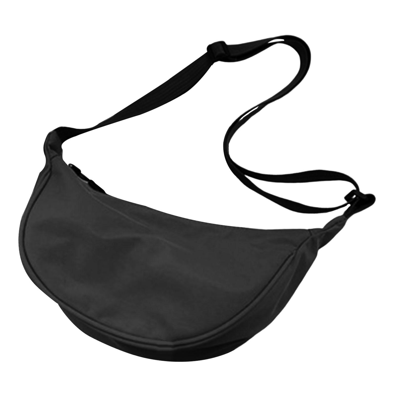 4pcs Women Girls Dumpling Bun Work Purse Casual Nylon Shoulder Bag