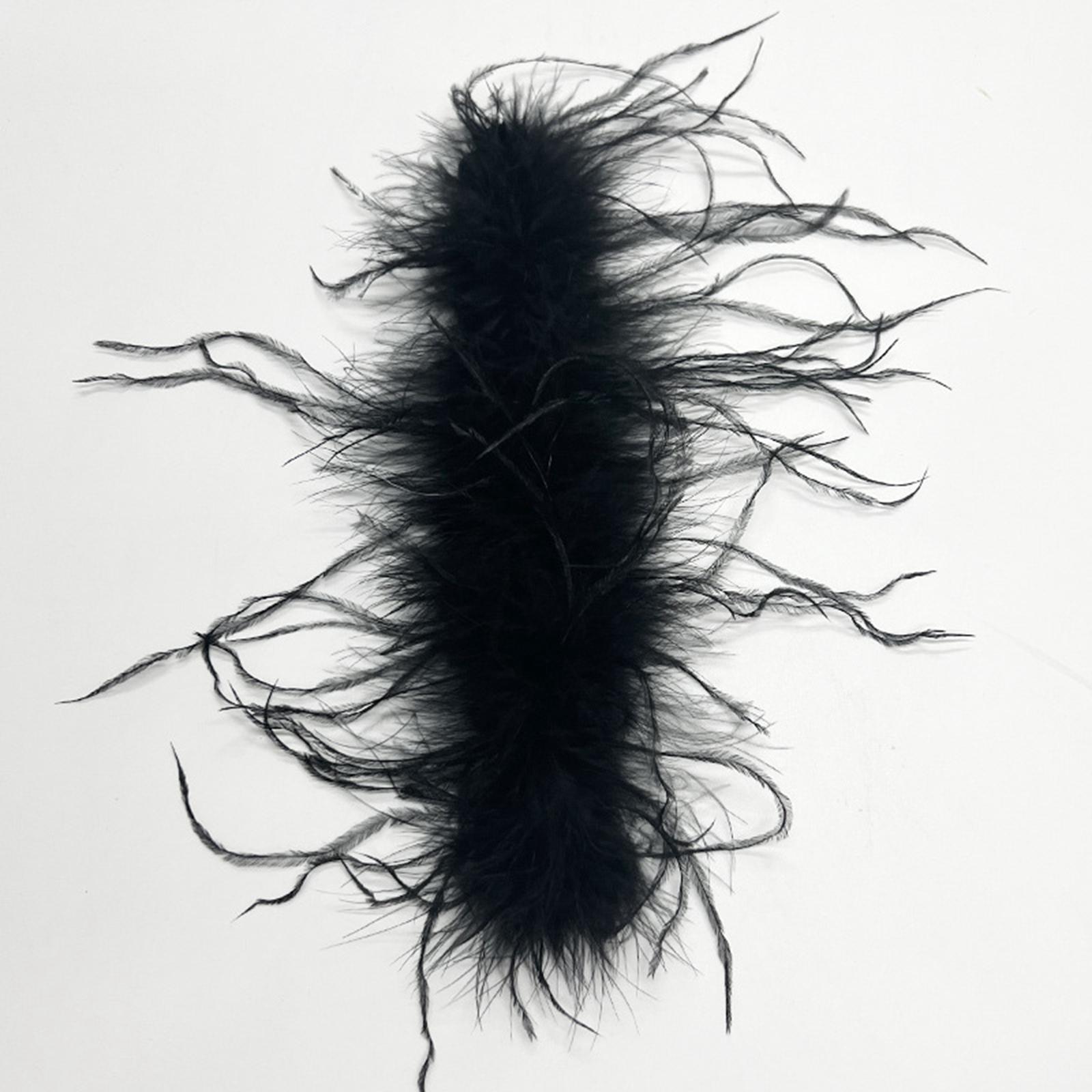 Slap Bracelets Accessories Feather Hair Band Anklet Wristband Cuff Sleeves Black 