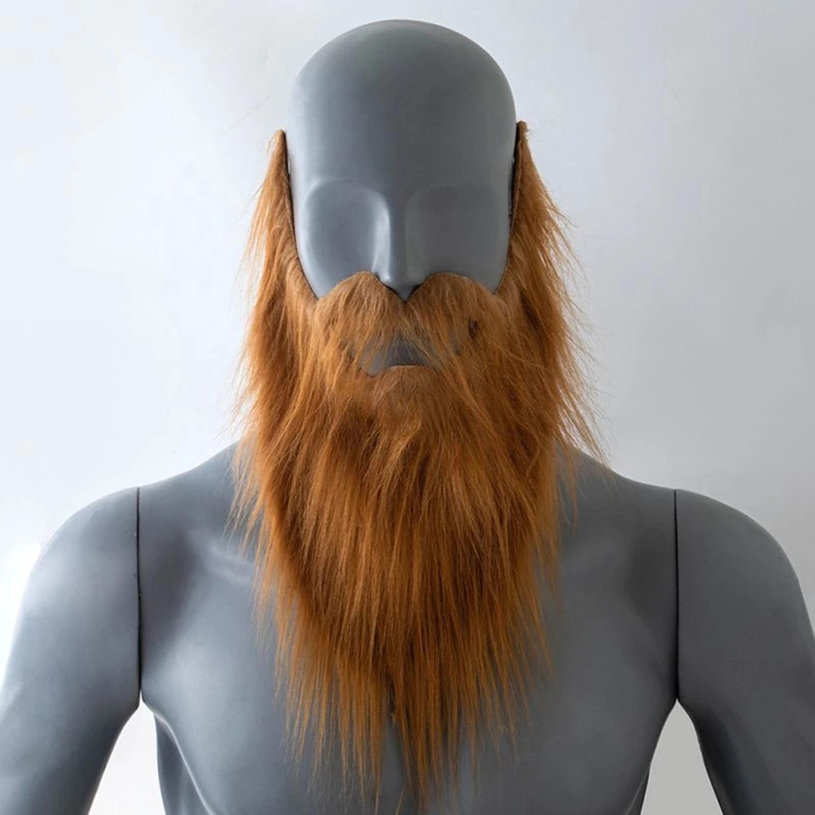 Long False Beard Costume Accessories Festive Props Cosplay Holiday 
