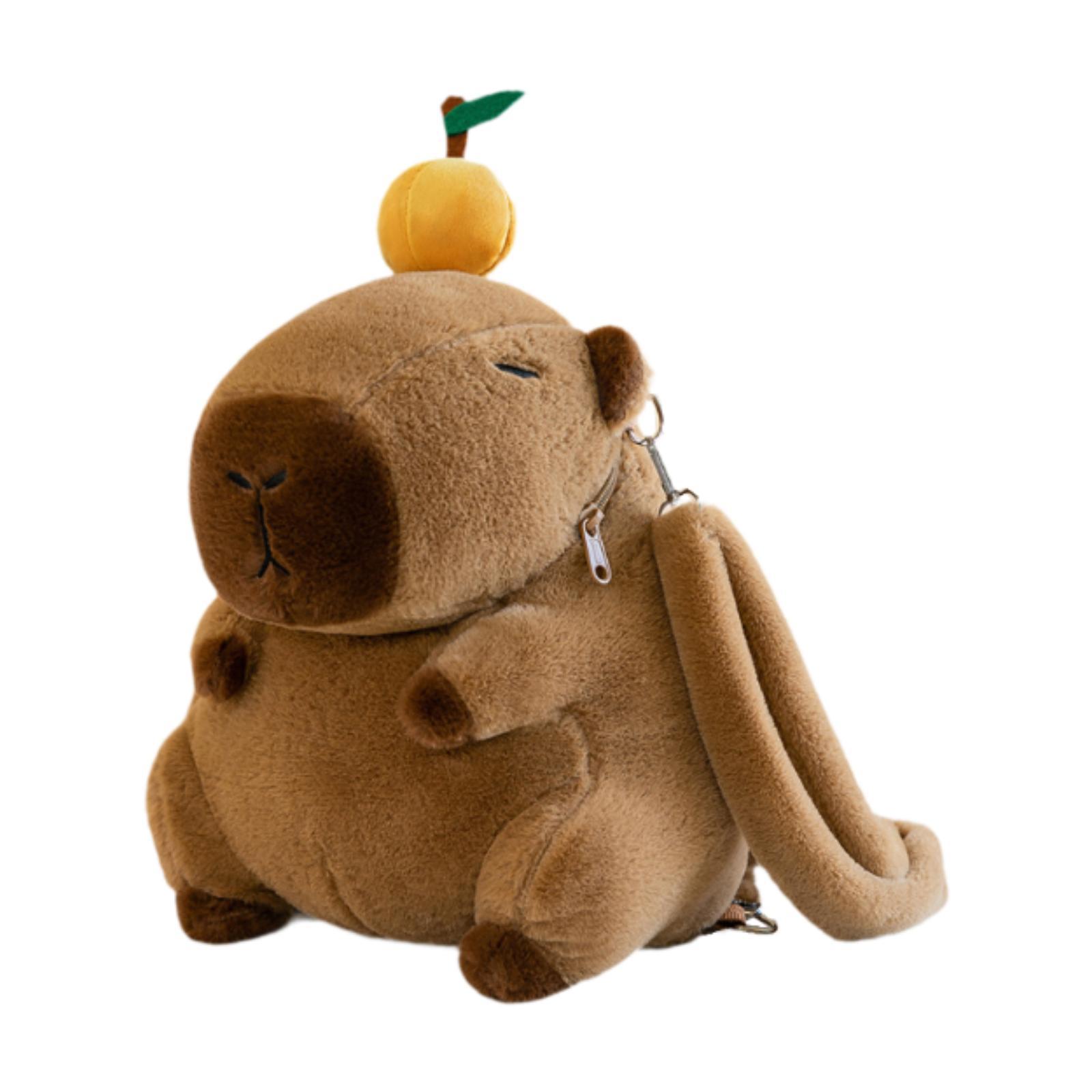 Capybara Backpack Orange