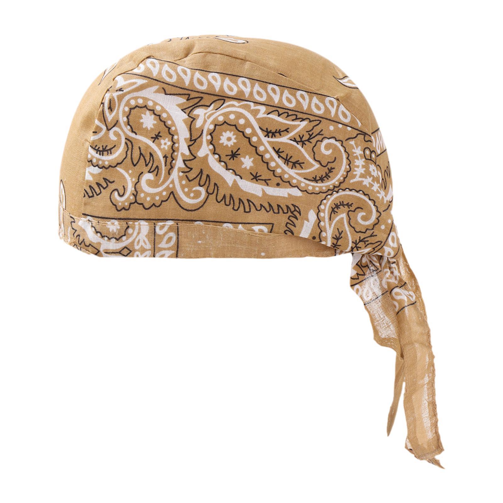 Skull Cap Do Rag Khaki