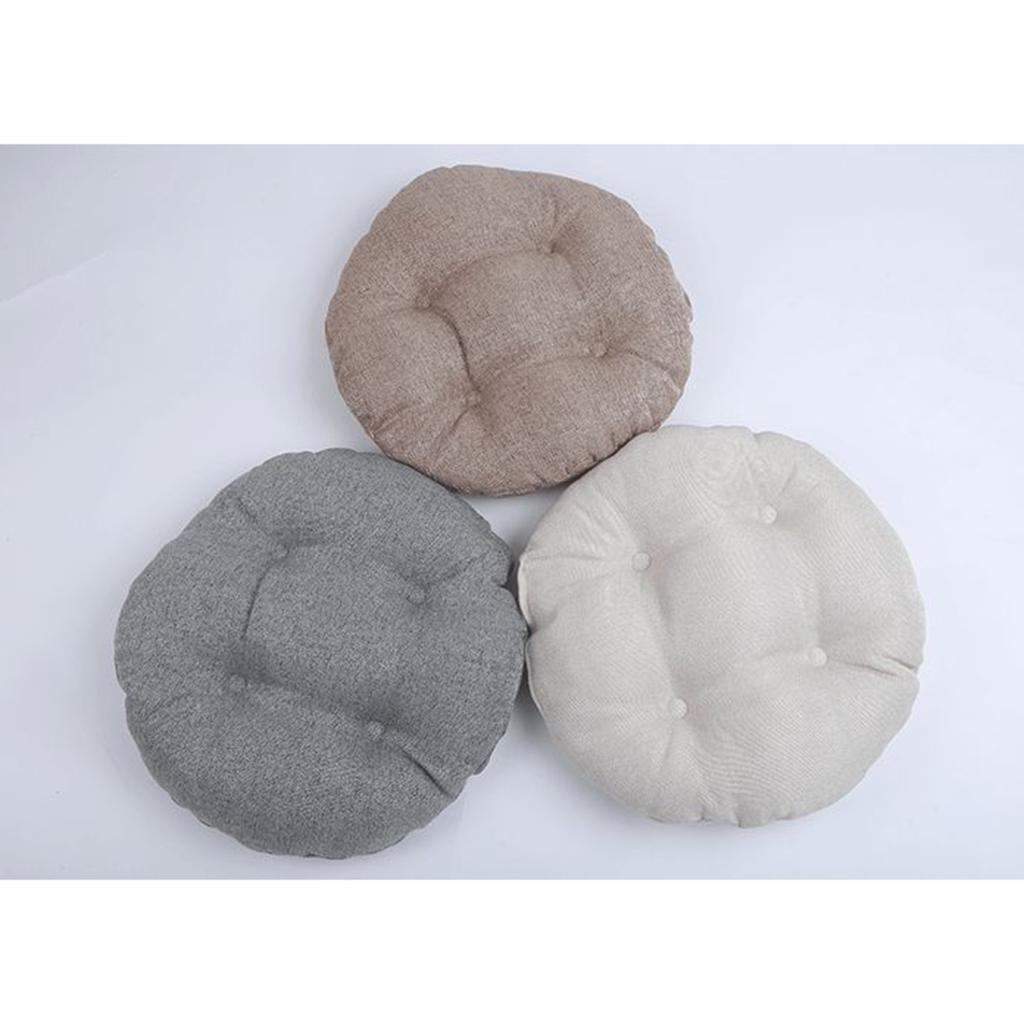 40 45cm Dia Round Floor Pillow Tatami Stool Seat Cushion Pouf For