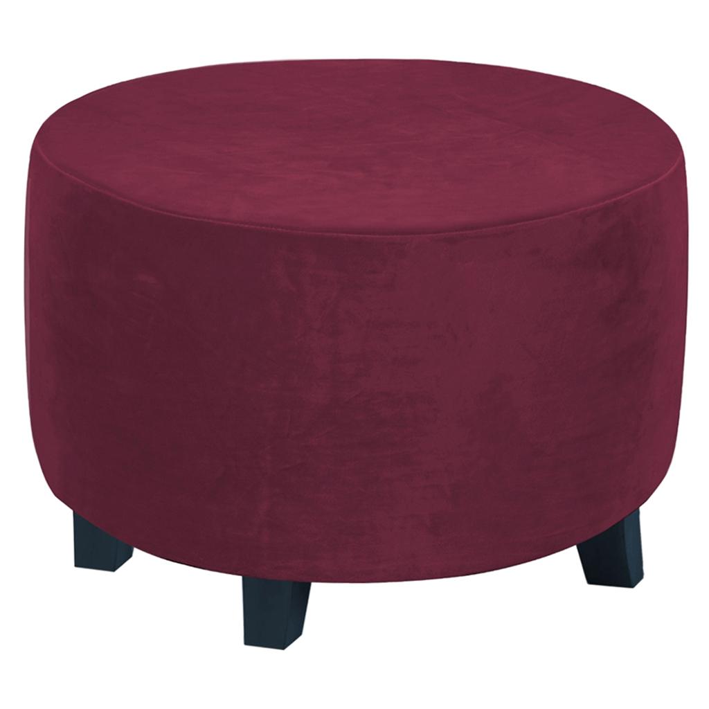 Round Ottoman Slipcover