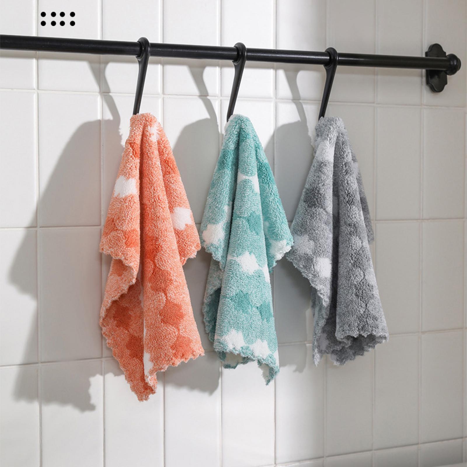 Kitchen Dish Cloths Fast Drying Cleaning Cloths for Kitchen Bathroom Window