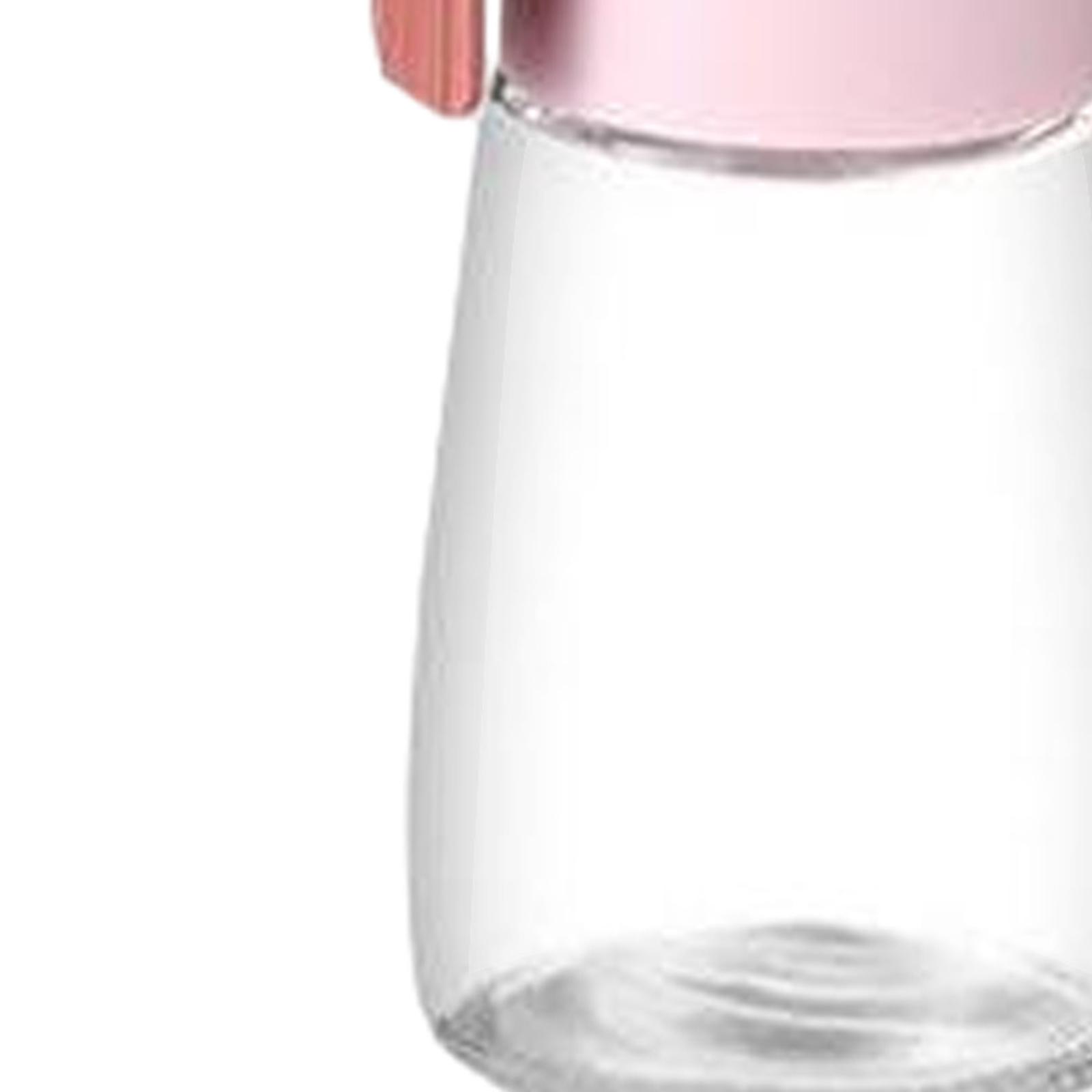 Measuring Seasoning Bottle Condiment Pepper Container for Salts Pepper Herbs Pink