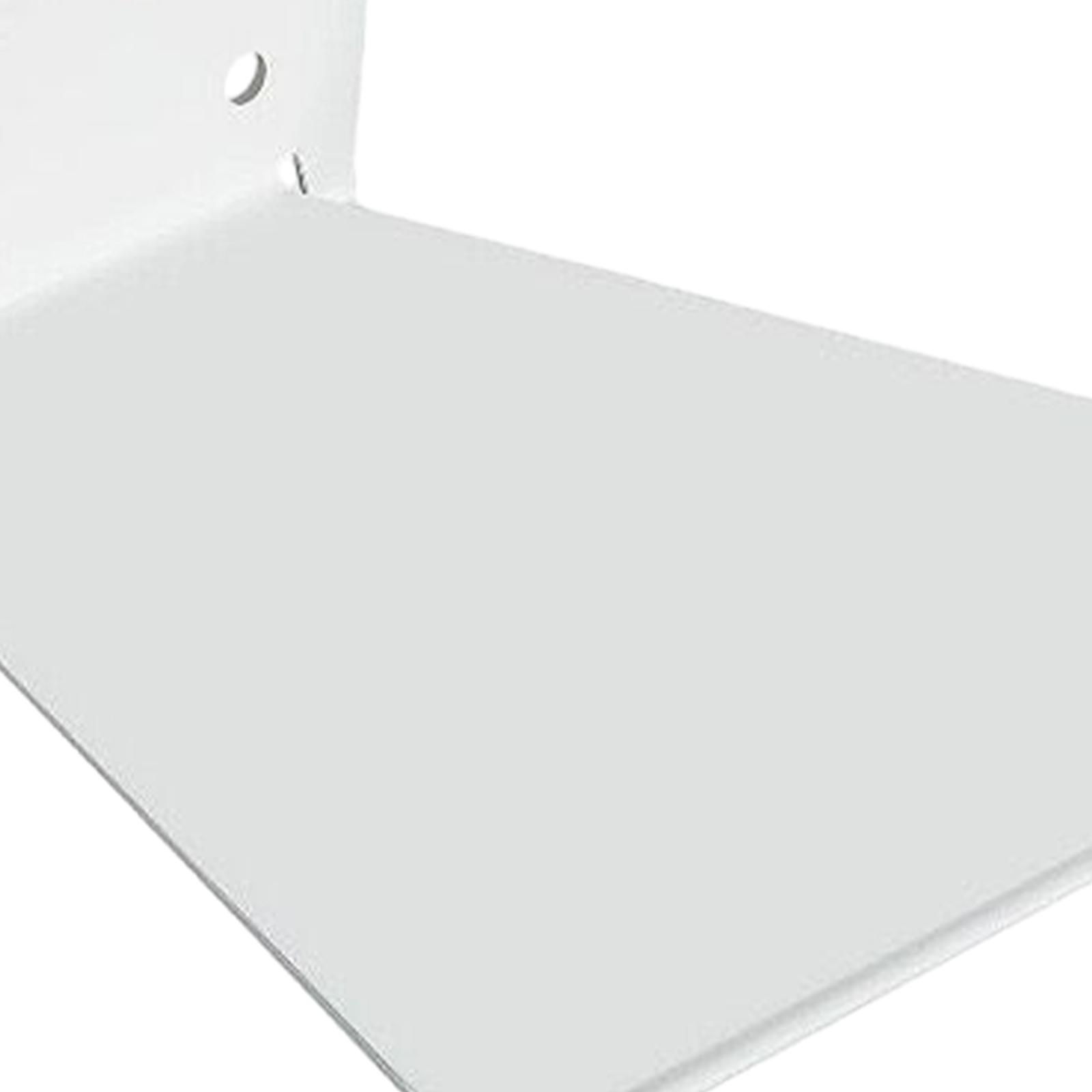 Multifunctional Wall Shelves Wall Mounted Bookshelf for Office Bathroom Home White