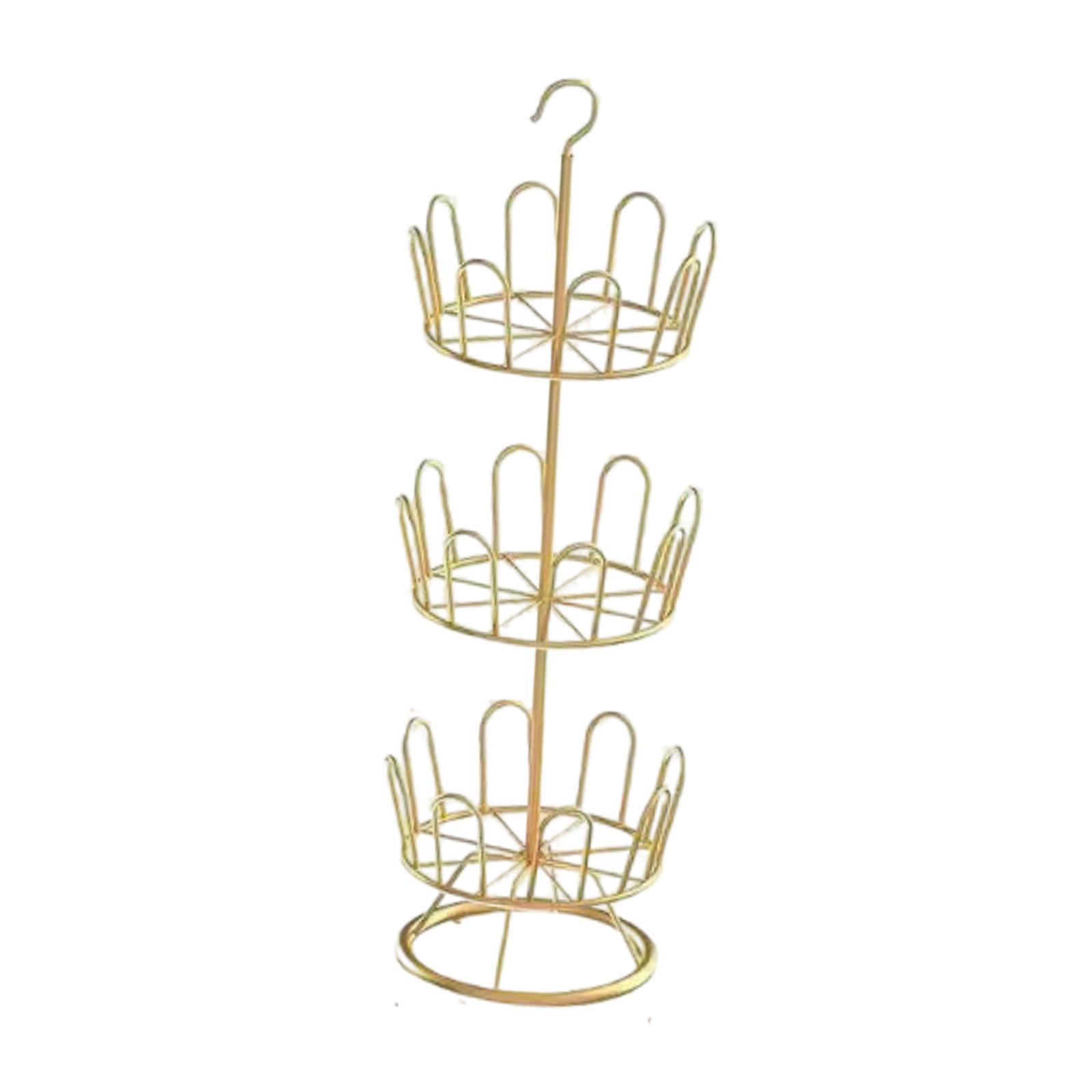 Rotating Shoe Rack Three Tiers