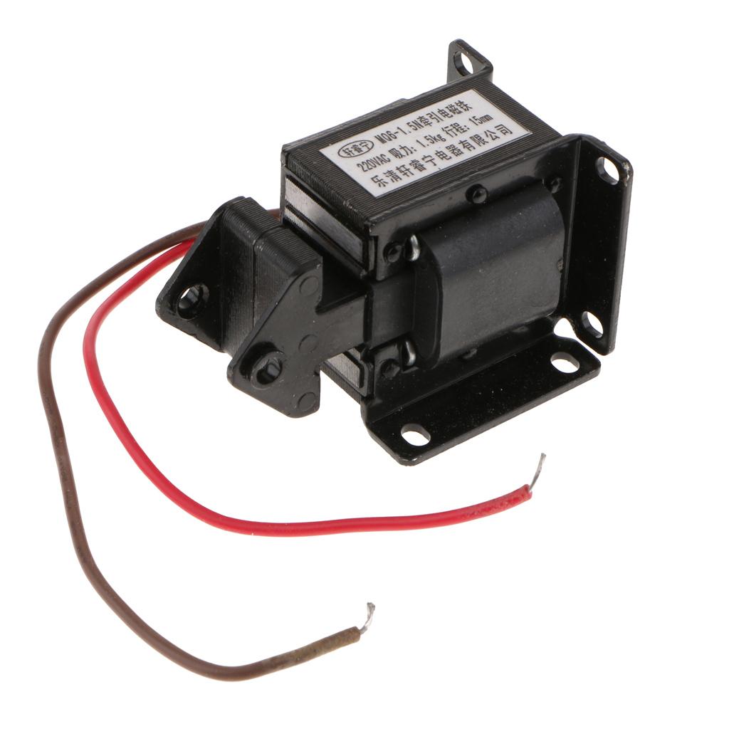 MQ6-1.5N/SA-2502 220V AC Lift Tractive Solenoid Electromagnet