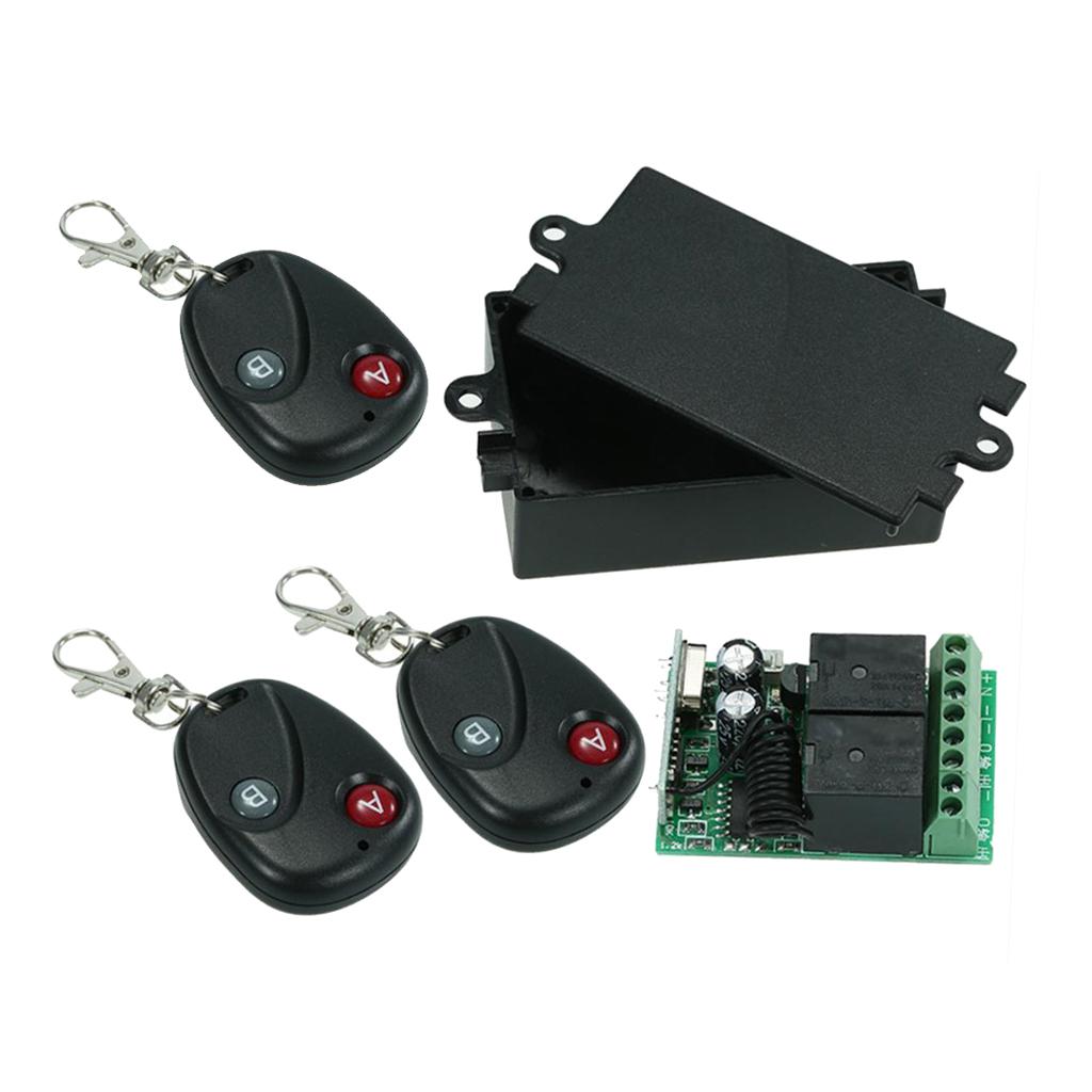 Garage Door Remote Control Transmitter with Receivers Wireless 433MHz