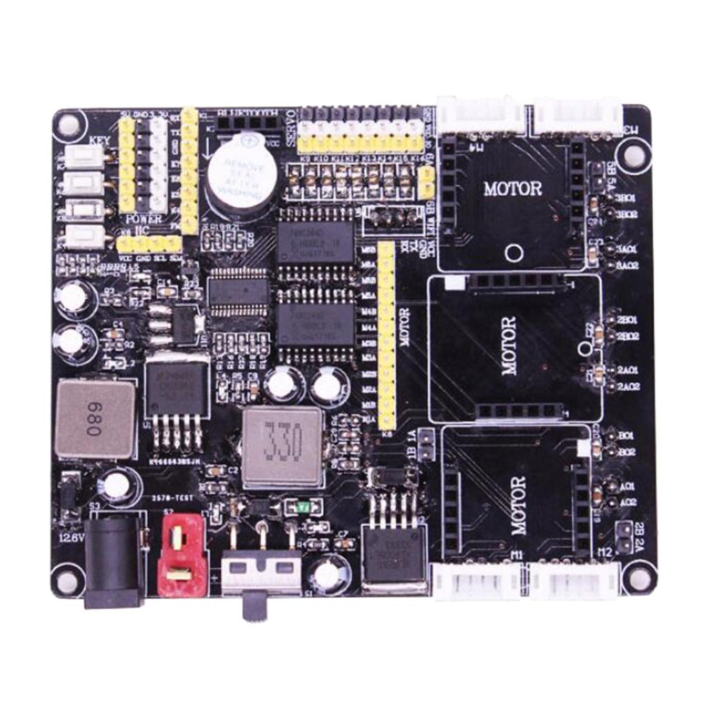 6WD Robot Expansion Board Smart Car Driver Expansion Development Module