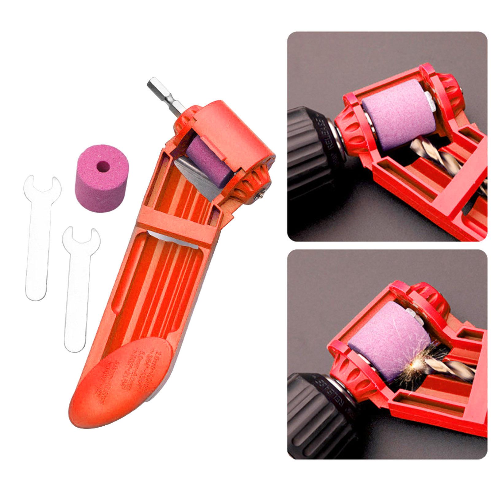 Drill Bit Sharpeners for Step Drill Accessories Woodworking Metalworking orange