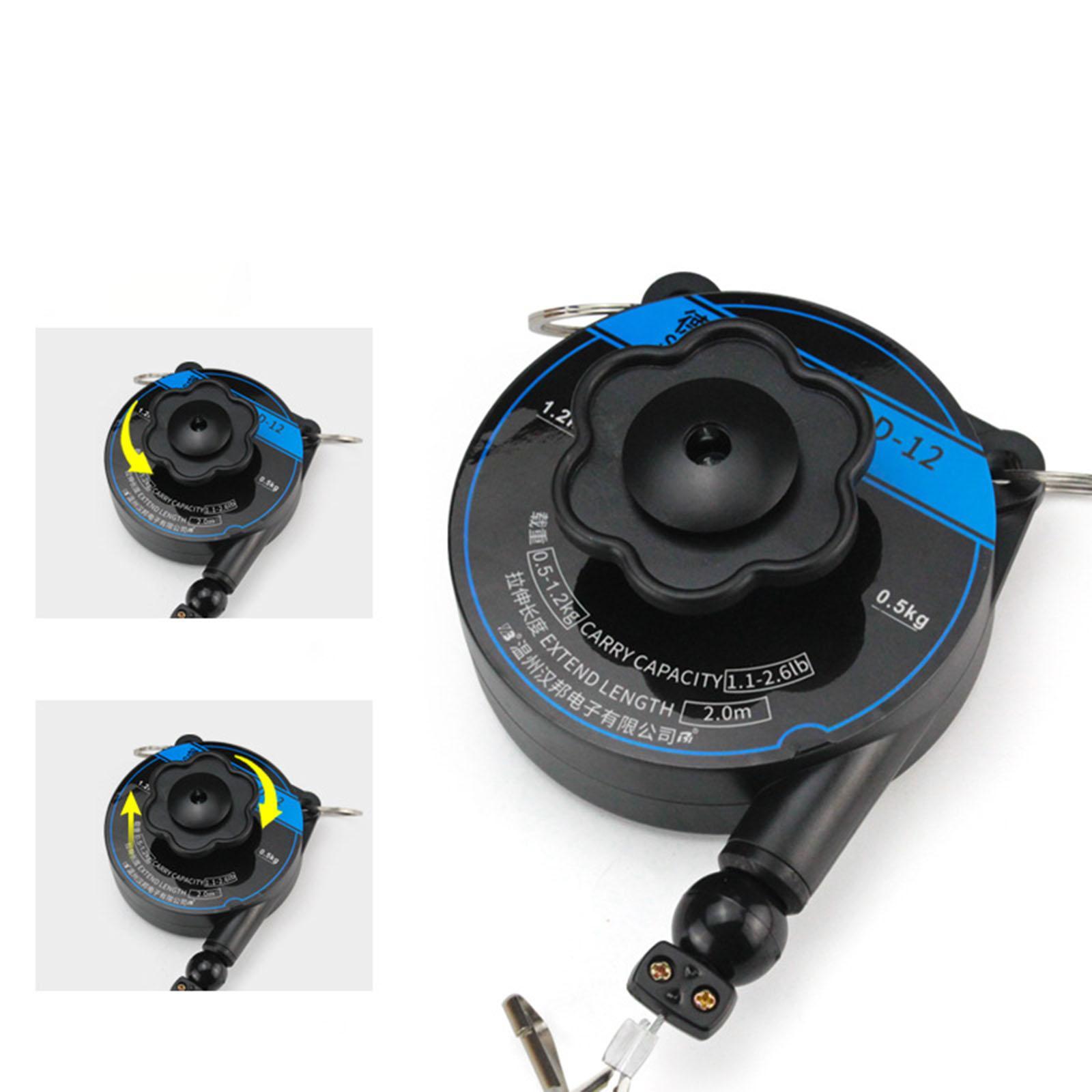 Spring Balancer Premium Fixture Holder Metal Hook Screwdriver Hanging Wrench Style A