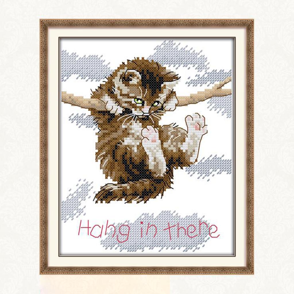 Cat Cross Stitch Kit