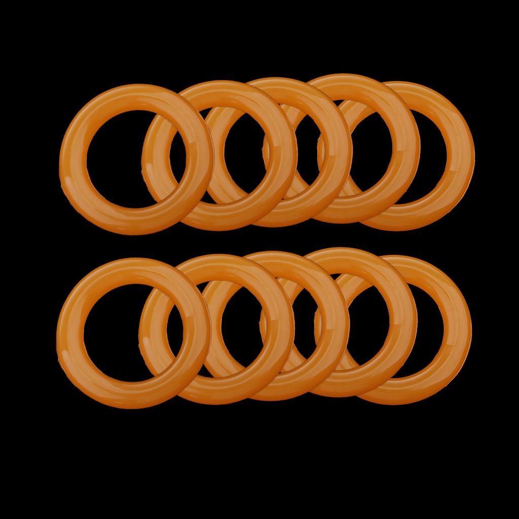 10 Pieces Bobbin Winder Ring Tire Rubber Home Domestic Sewing Machine Spool