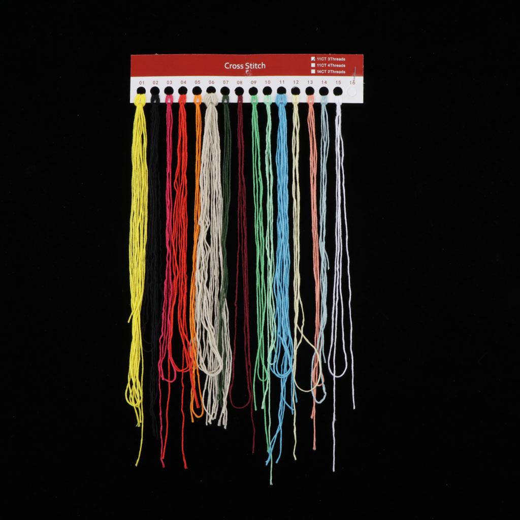 Happy Little Mouse - Stamped Cross Stitch Kit with Basic Tools 23x32cm 11CT