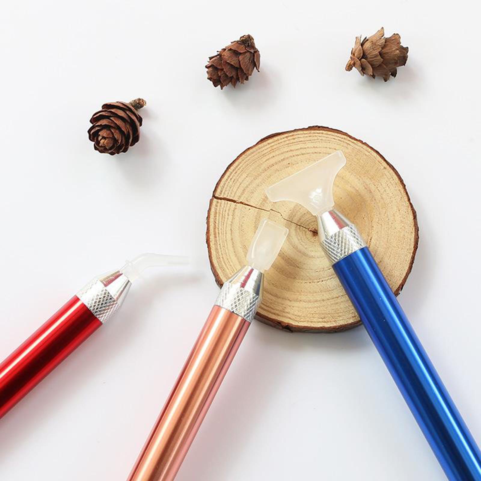 5D Diamond Painting Tool Light Point Drill Pen Diamond Painting Kit Clay