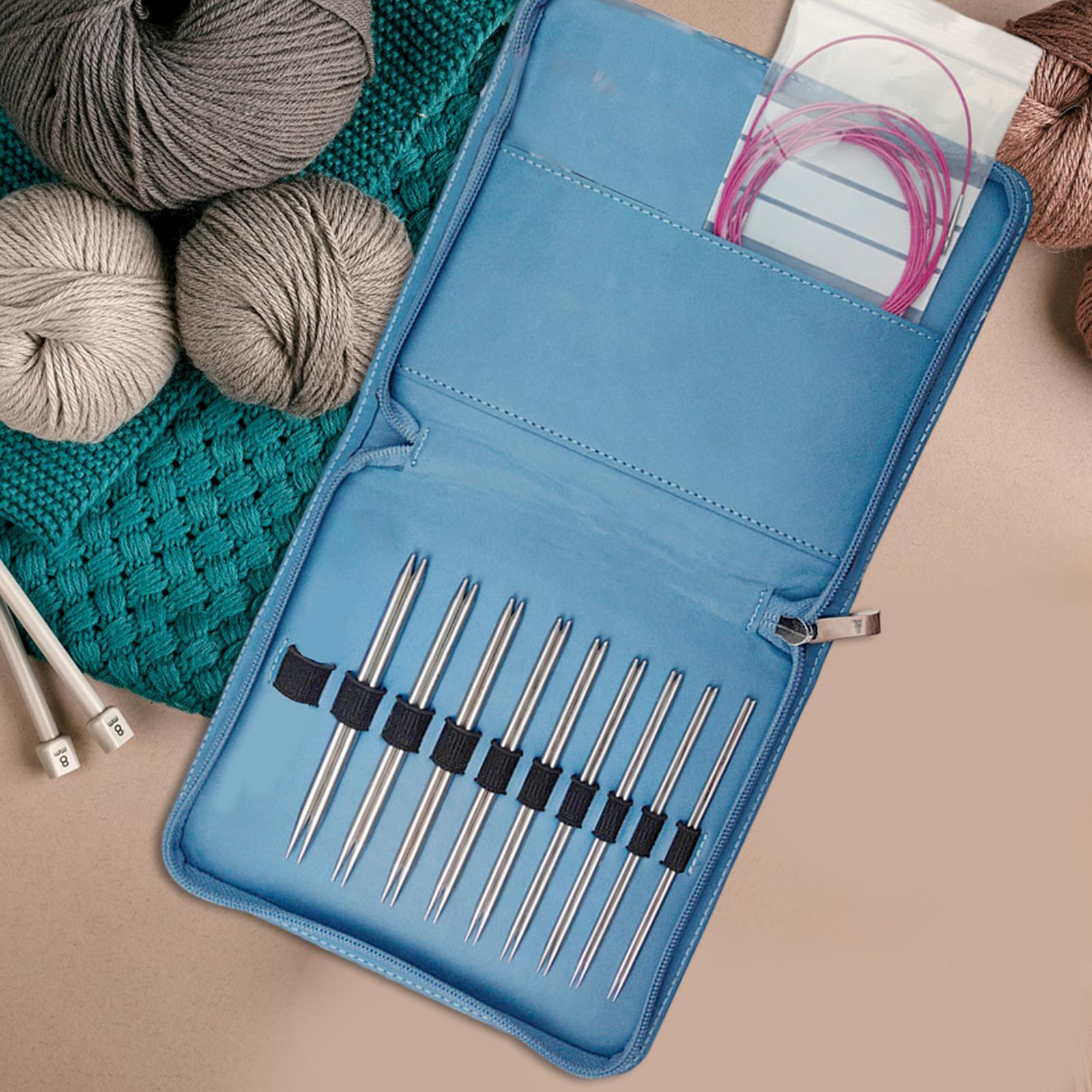 Circular Knitting Needle Set DIY Supplies for Experienced Enthusiasts Scarf