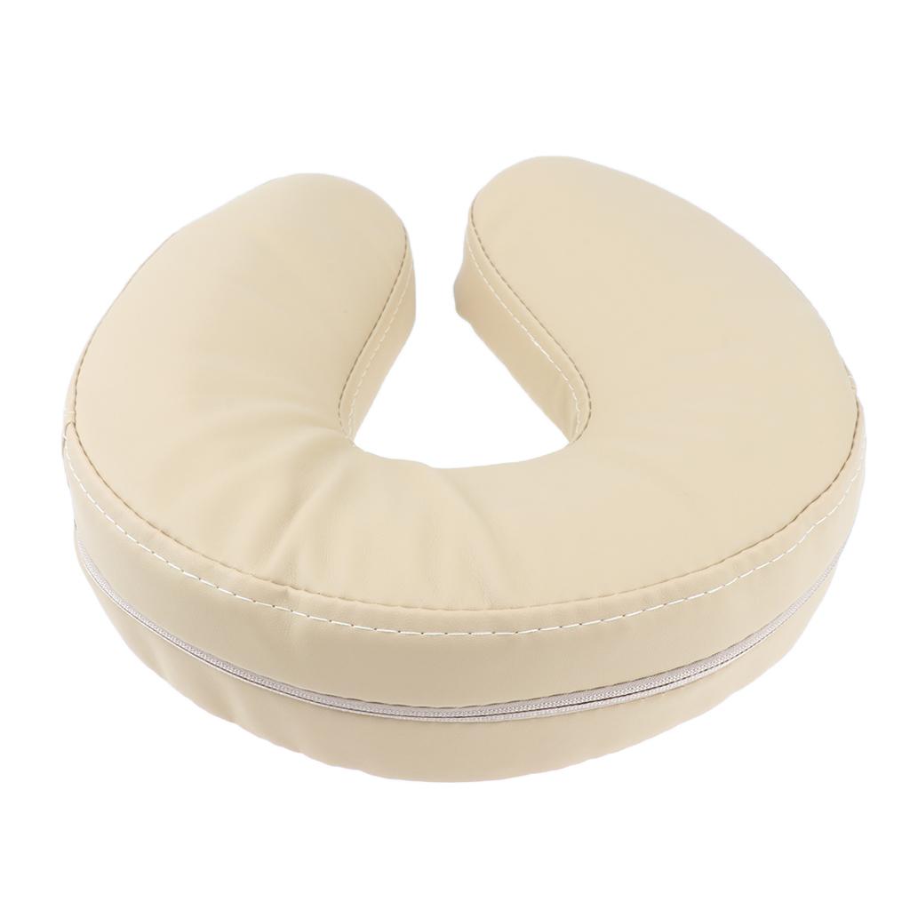 3 Pcs Face Cradle Reusable SPA Massage Bed Chair Headrest Pillow Washable
