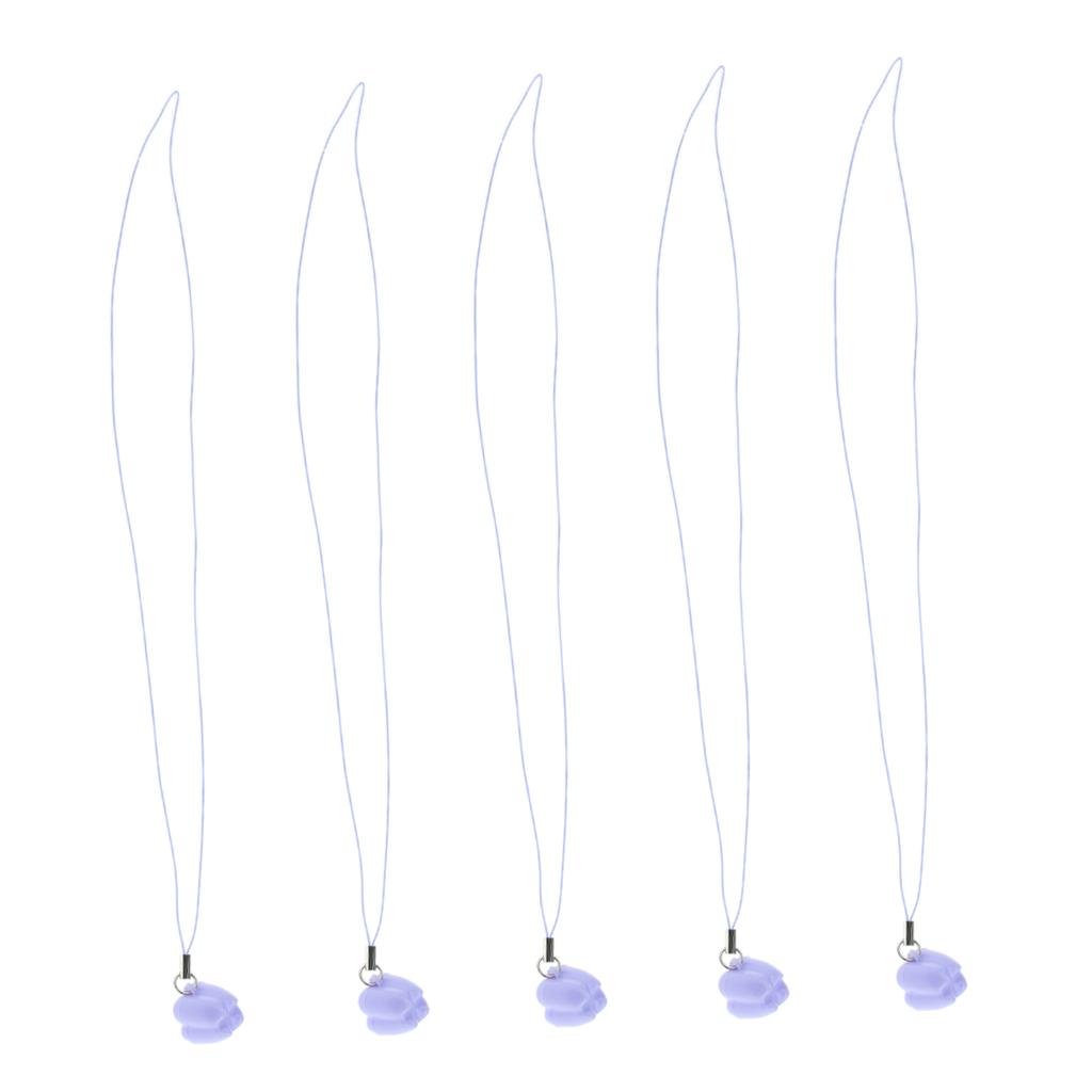 10 Pieces Children Baby Tooth Saver Box with String Gift Keepsake Purple