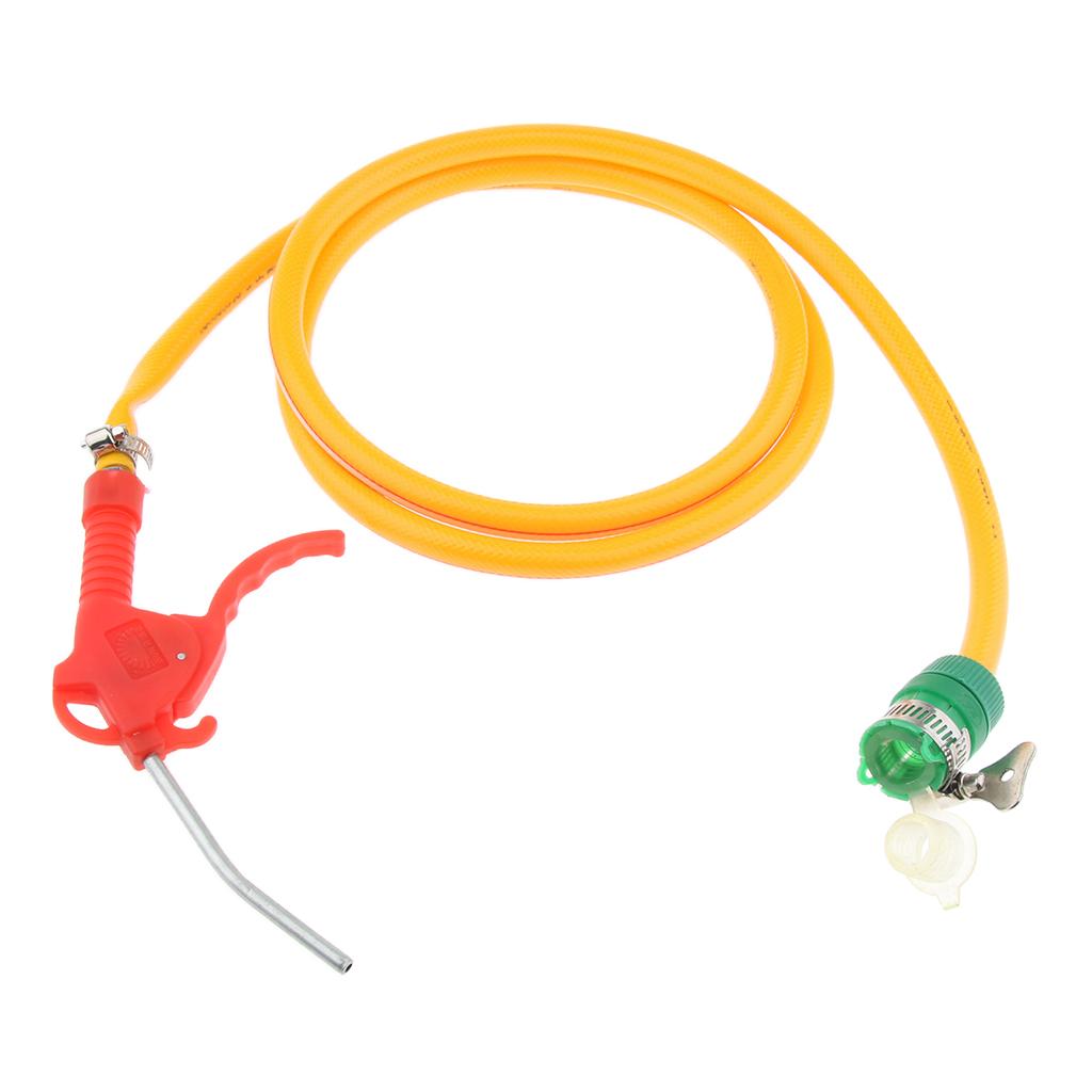 Multi Purpose Warmer Hot Water Bottle Water Injection Tube with Nozzle 2m