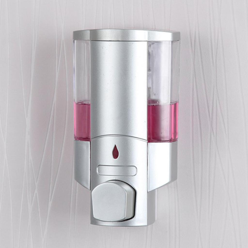 300ML Manual Soap Dispenser Plastic Wall Mounted Dispenser for Bathroom