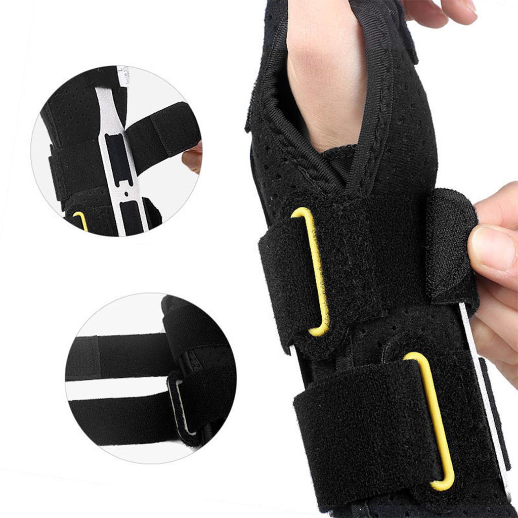 Carpal Tunnel Wrist Brace Support Adjustable for Forearm Sprain Men S Left