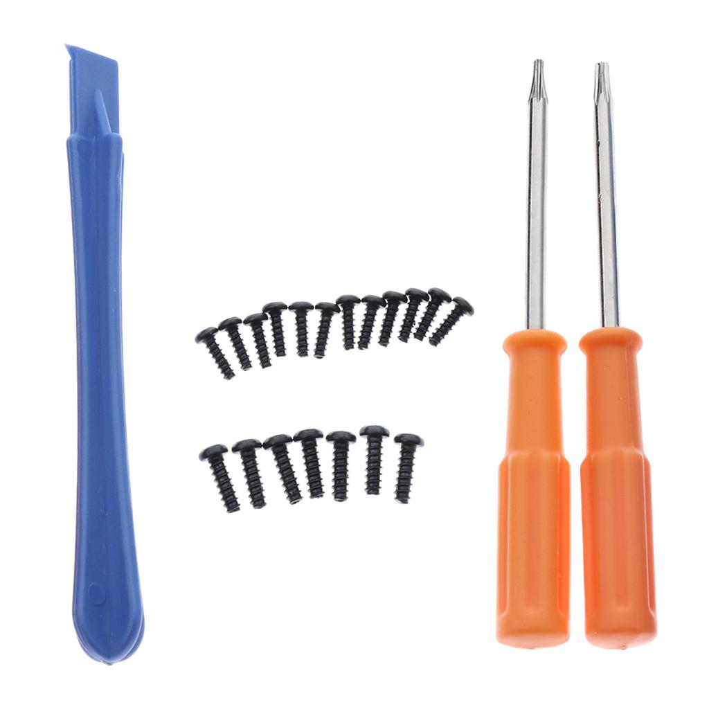 For  One Controller Screwdrivers Tool Kit and Screws and Headphone Jack