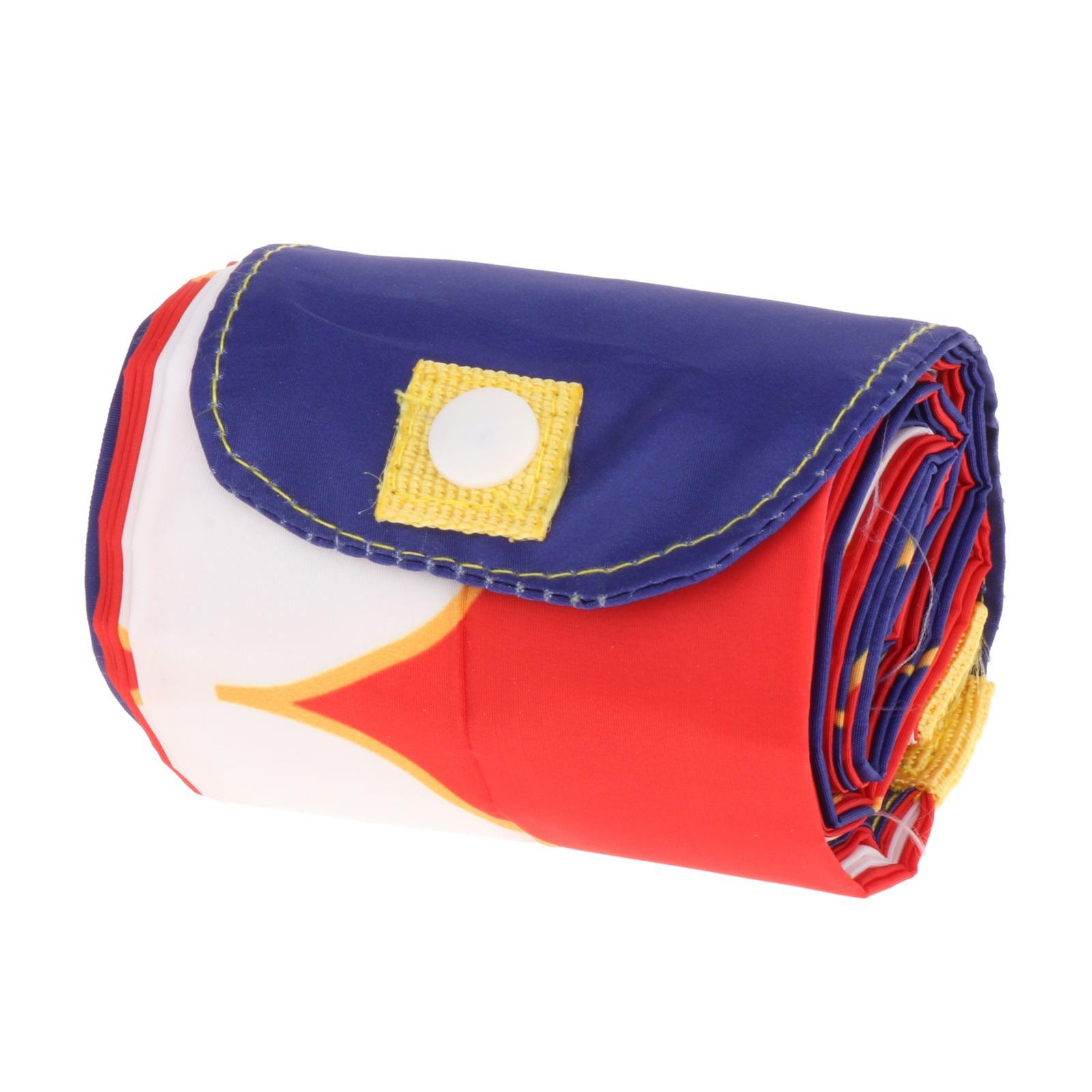 Large Reusable Womens Foldable Ladies Shopping Hand Tote Bag Flower