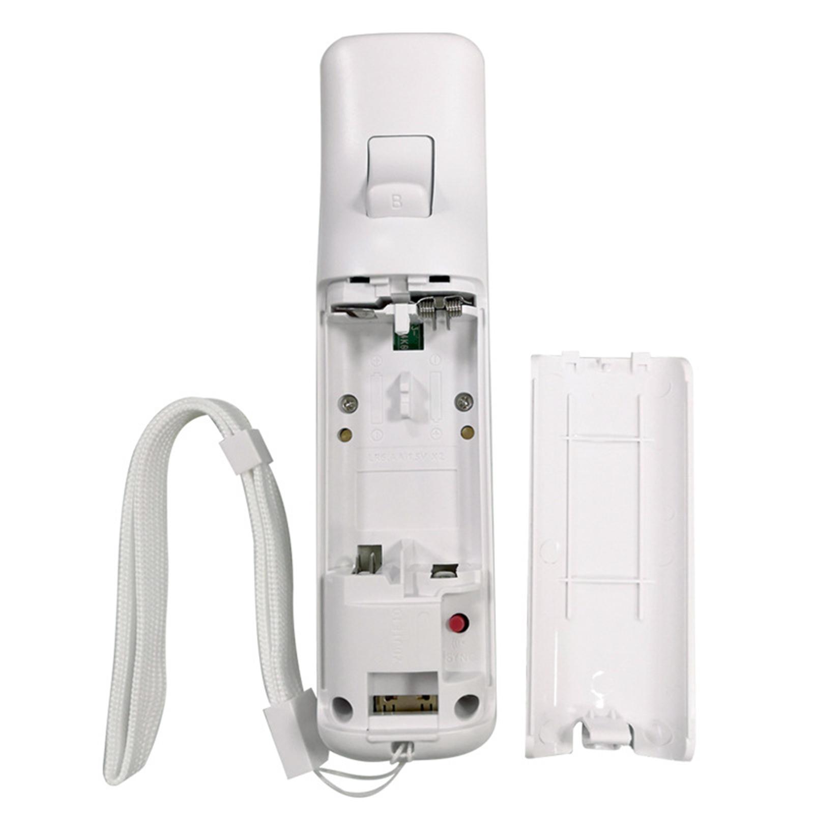 Remote Controller Replacement Compatible with Nintendo Wii and Wii U white