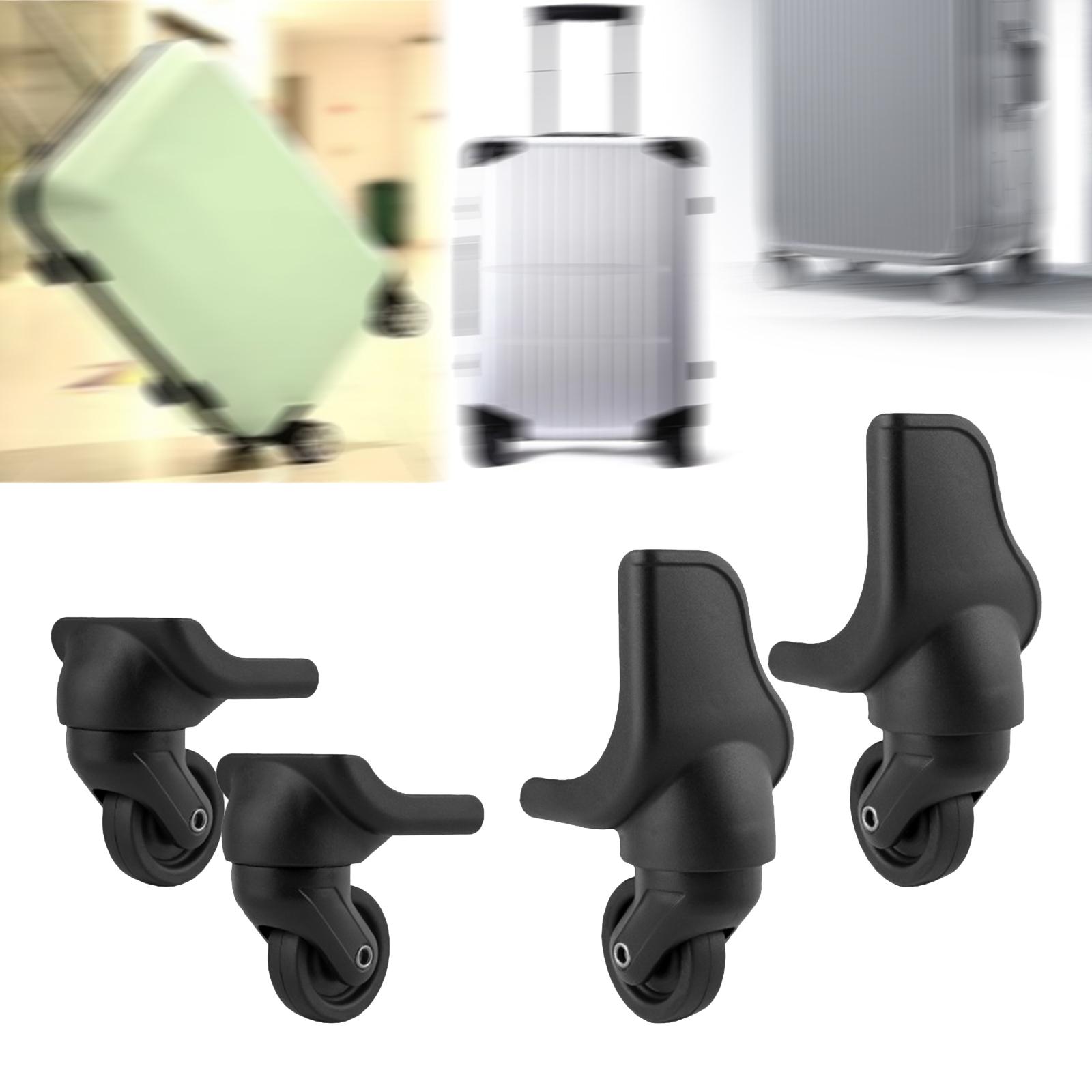 4Pcs Luggage Wheel Swivel Wheels for Trolley Suitcase Accompanying Equipment