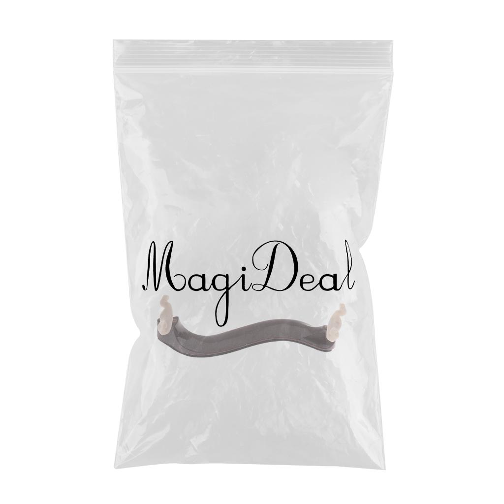 Adjustable Fiddle Shoulder Rest Padding Support Holder Violin Parts Brown