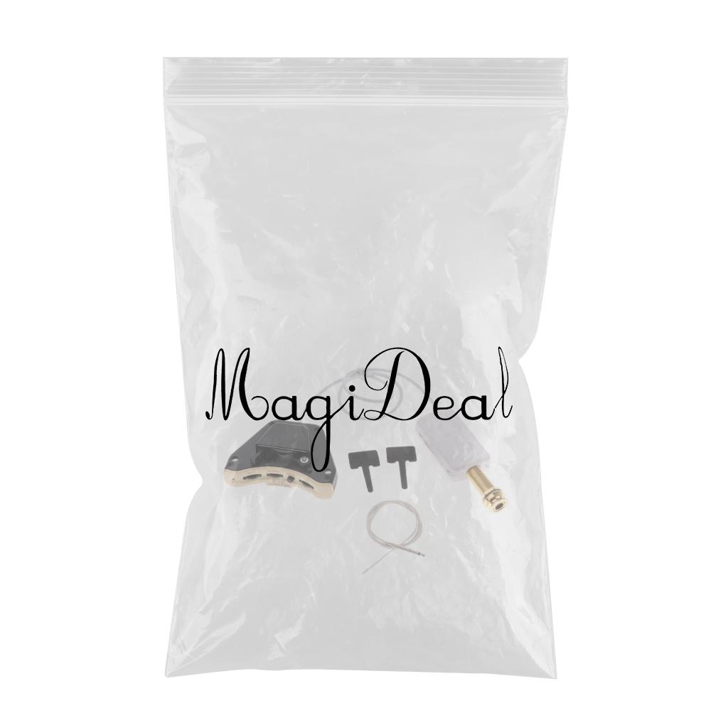 Durable DIY ABS Guitar Soundhole Pickup Piezo Preamp Set