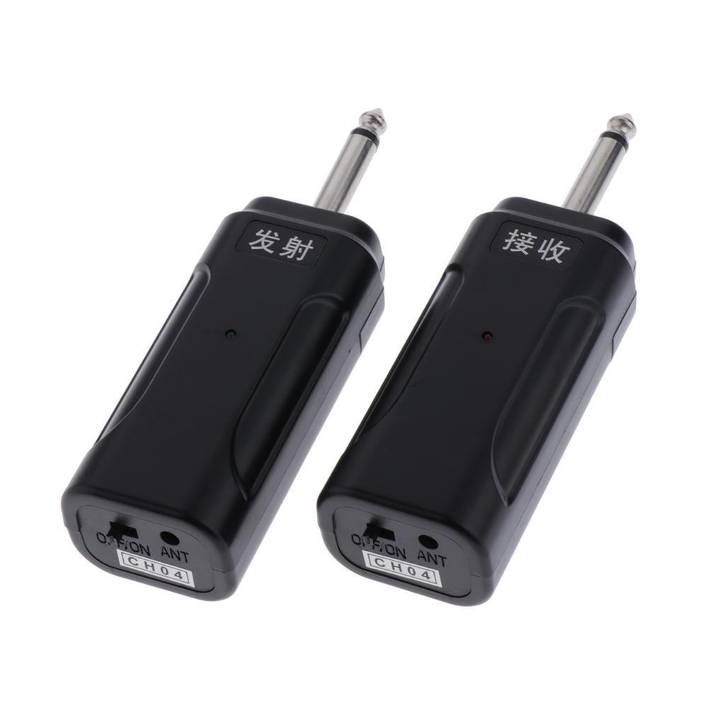 VHFGuitar Wireless System Transmitter Receiver Set for Electric Guitar Bass