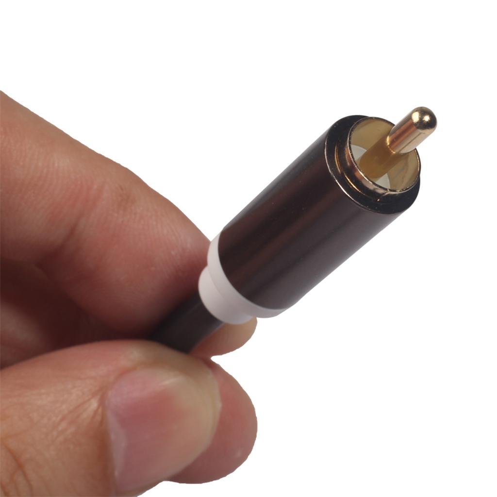 2xAudiophile Audio Cable RCA Male to XLR Female Audio Extension Cable Plug