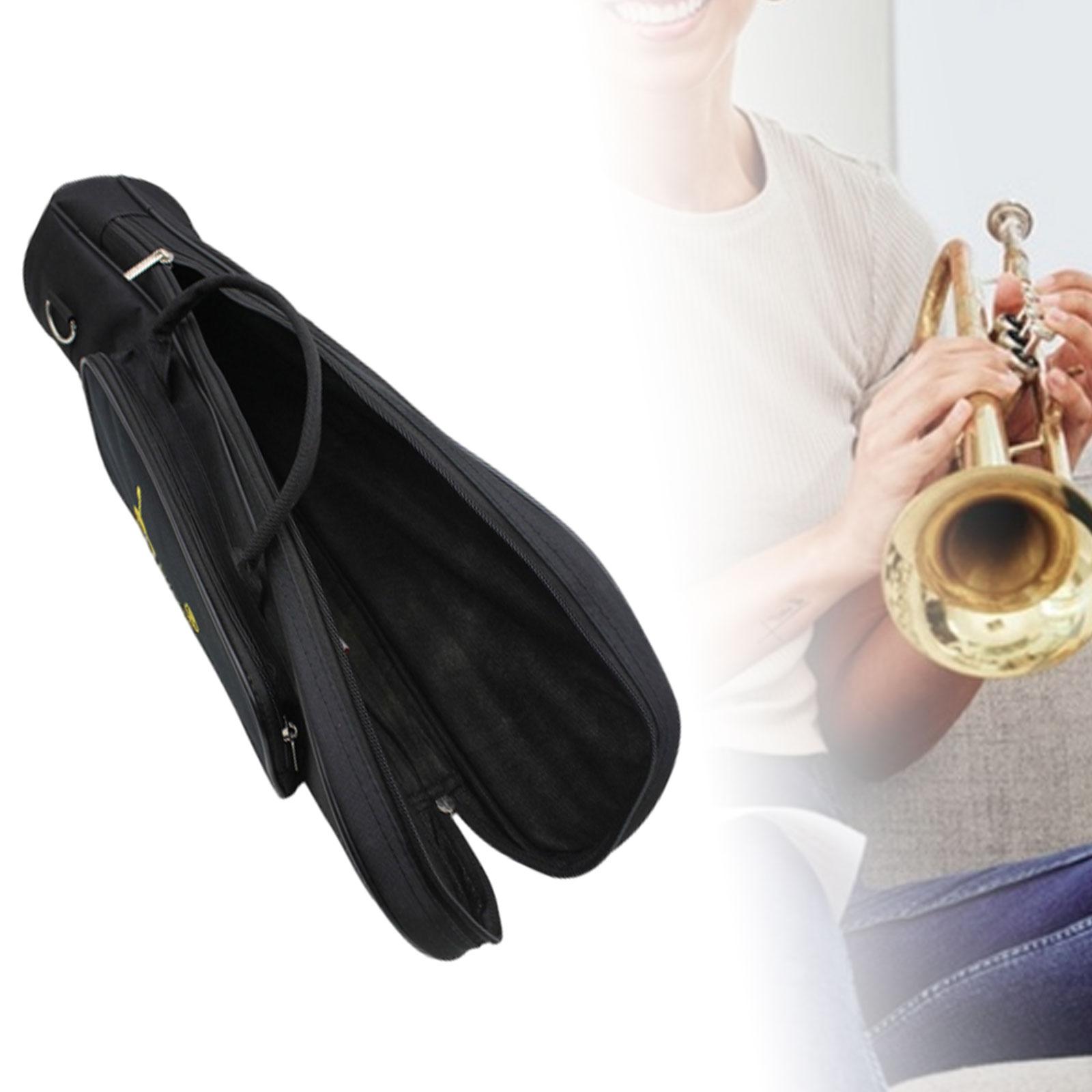 Travel Trumpet Carry Gig Bag Lightweight Widen Carry Handle Brass Instrument
