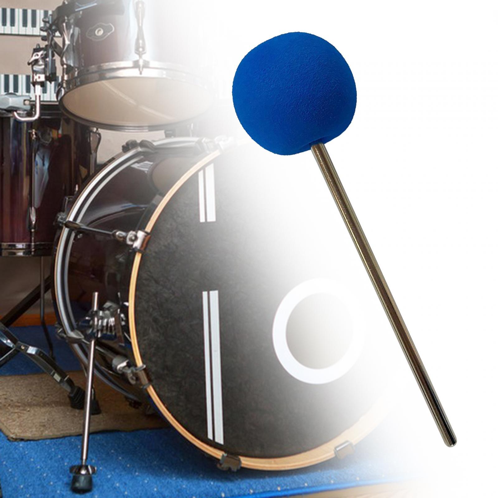 Felt Bass Drum Beater Metal Shaft Drum Upgrade Replacement Drum Pedal Beater