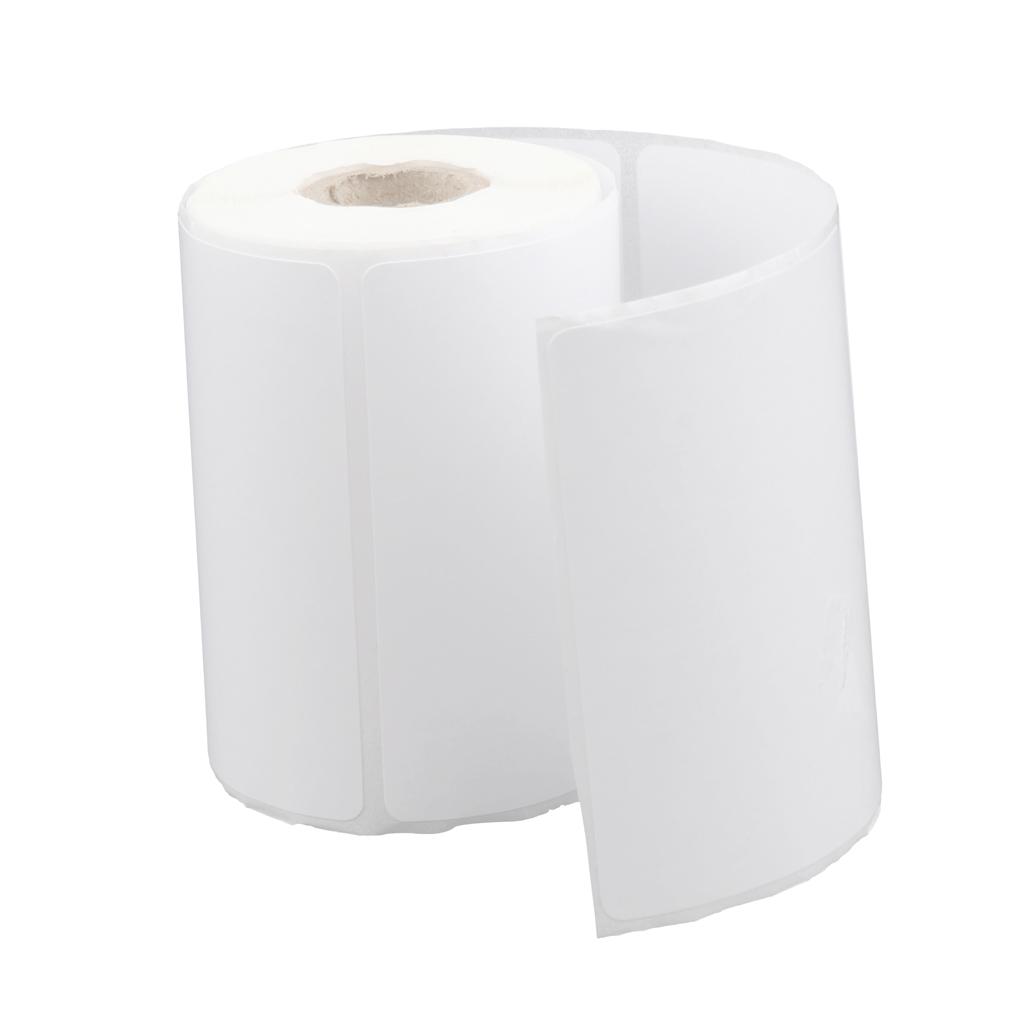 57mm White Thermal Transfer Label Adhesive Sticker Alcohol Proofing