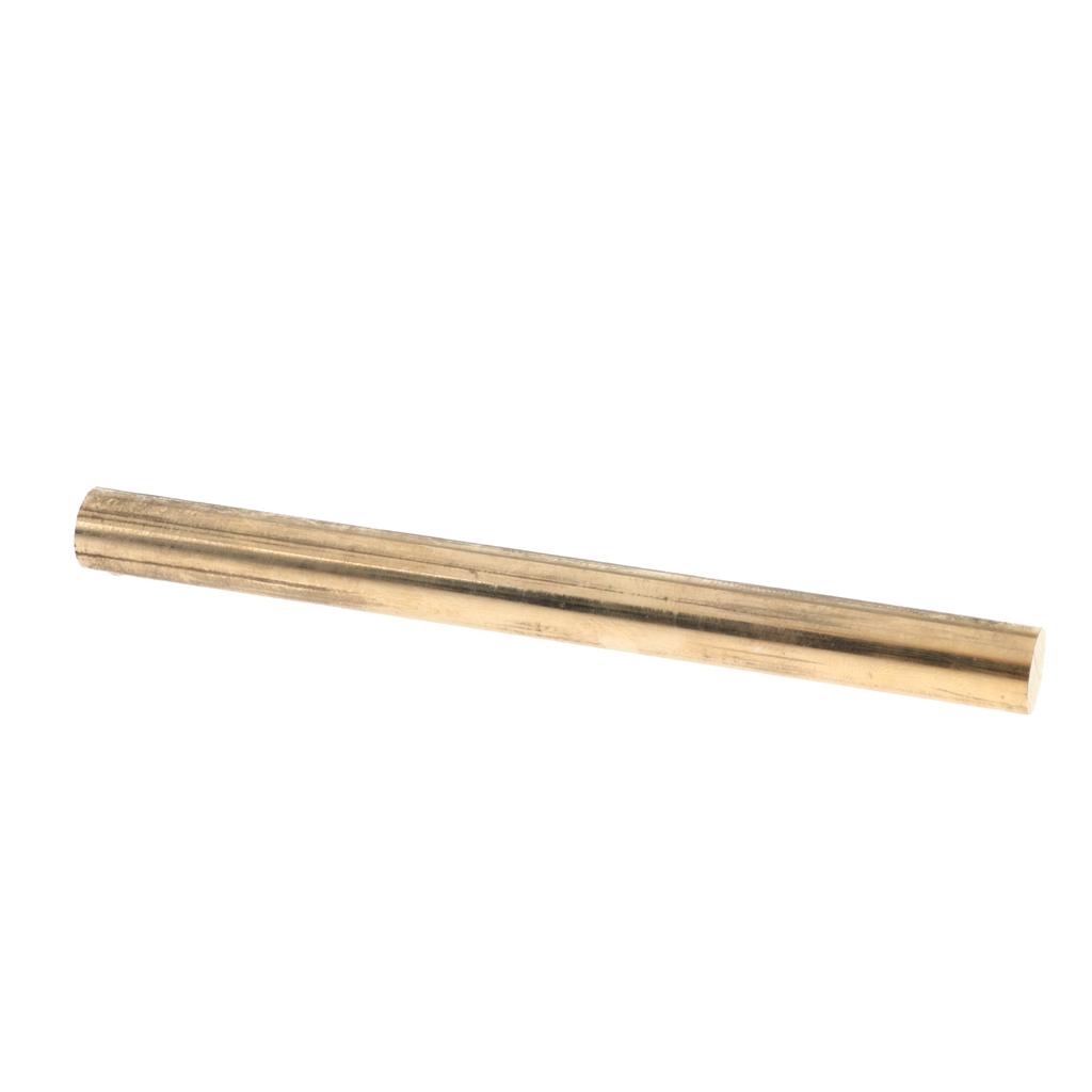 Lathe Bar Stock 4/"//10cm Diameter 4mm Solid Brass Round Bar Rod