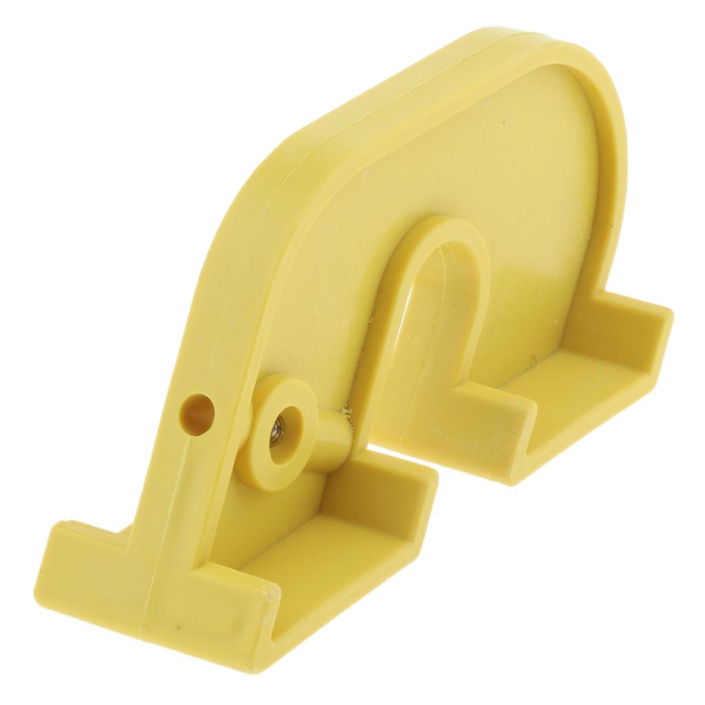 Nylon Circuit Breaker Lockout Devices MCB Lockout Safety Lock - Yellow
