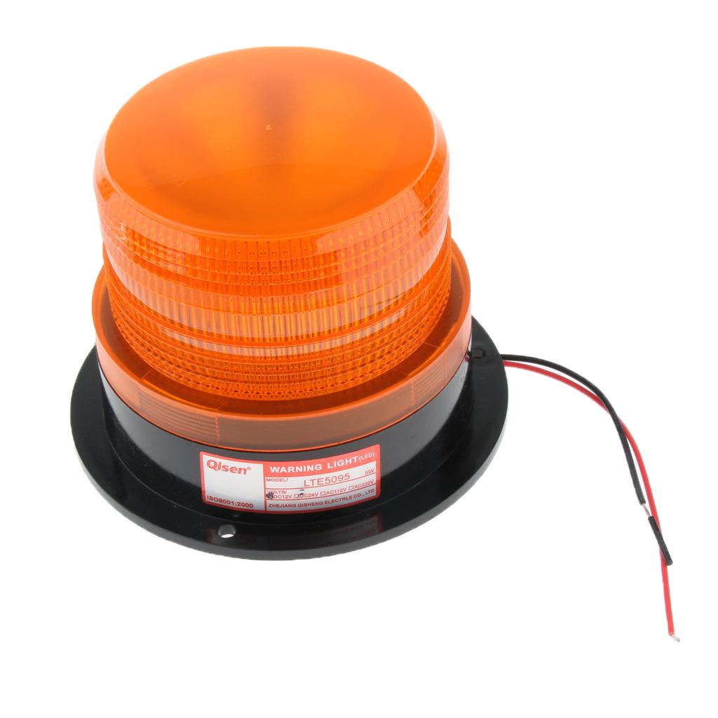 LED Strobe Warning Light Orange