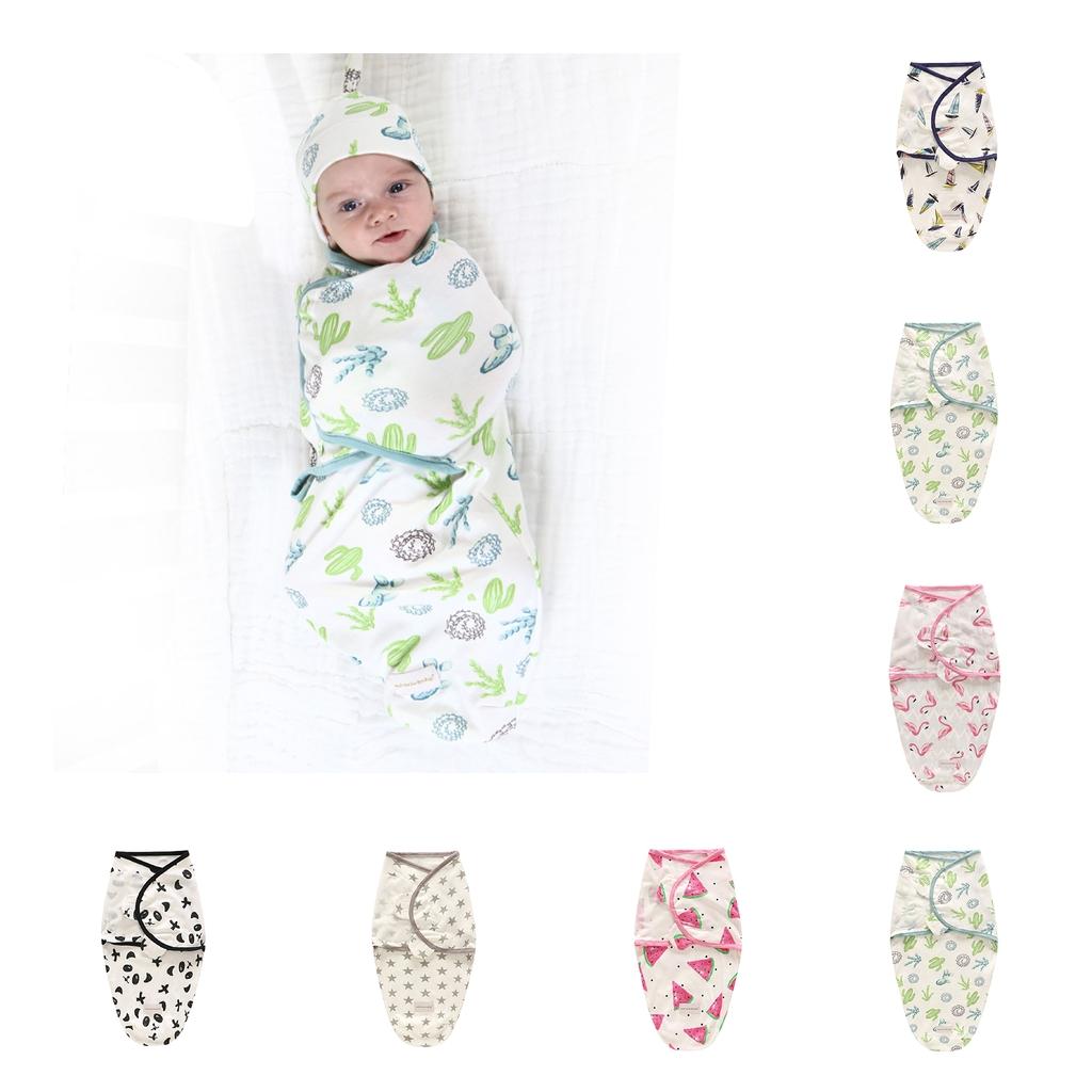 BRAND NEW Newborn Baby Girl Boy Easy Wrap Swaddle Blanket Sleeping Bag