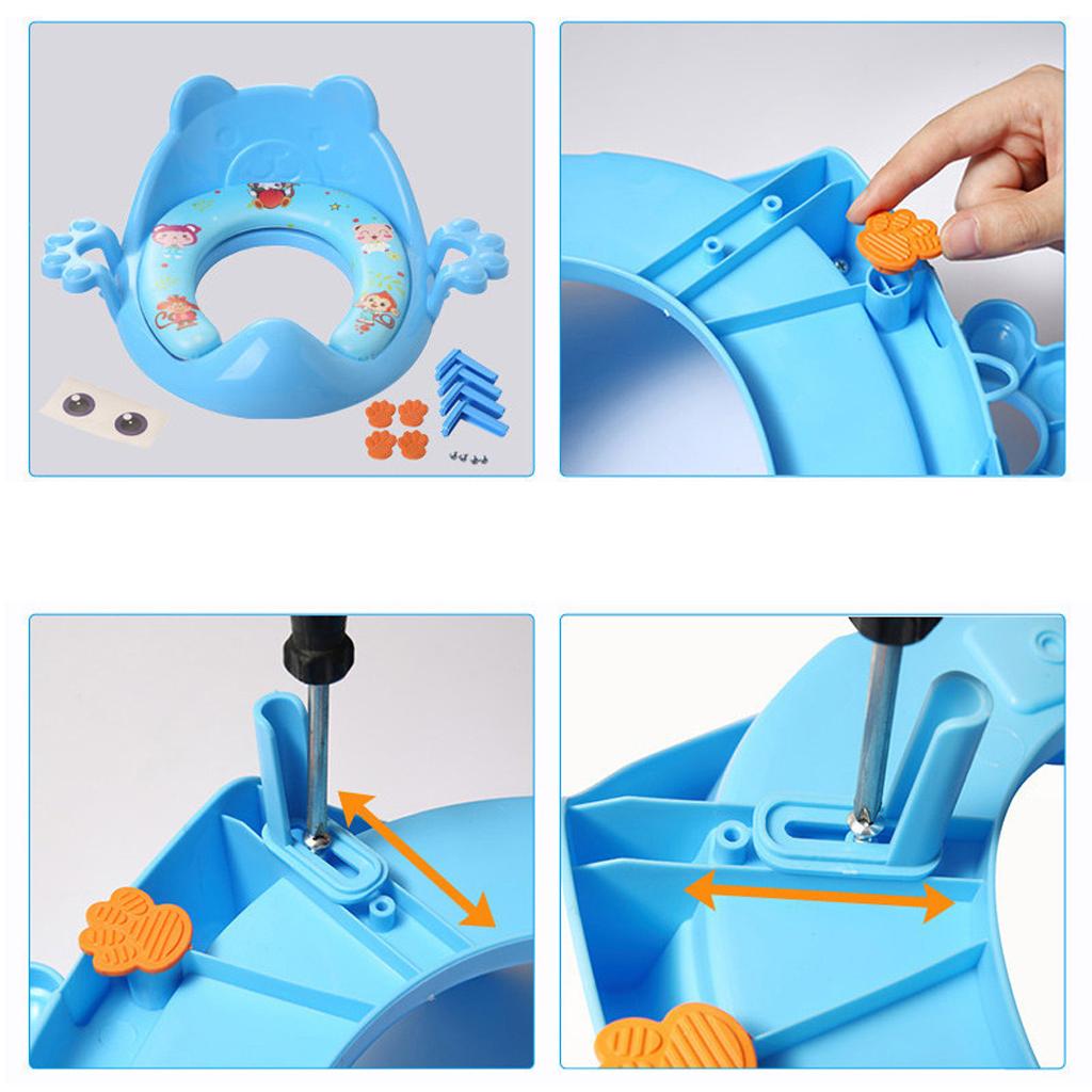 Children's toilet seat Blue