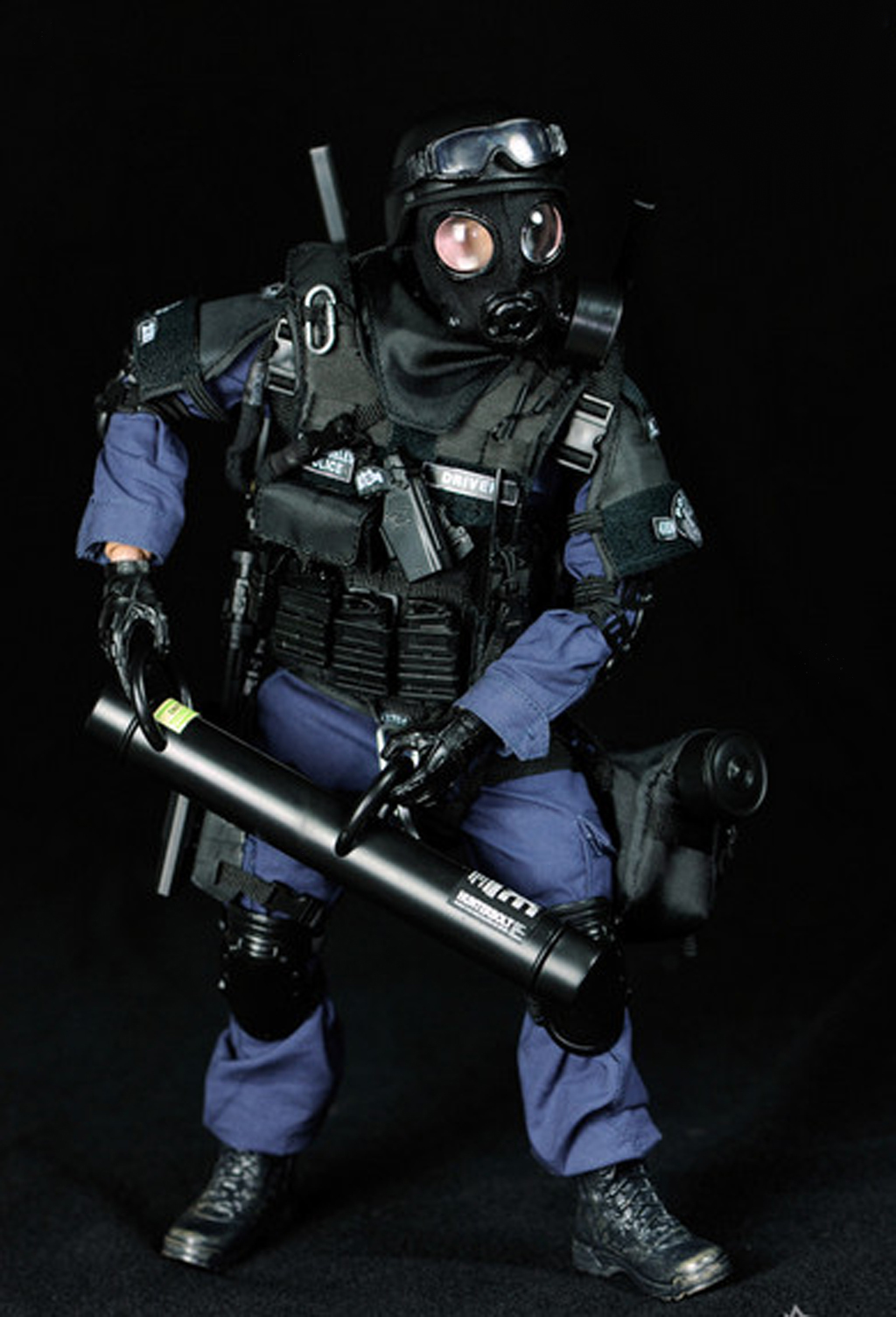 1:6 Miniatura Swat//sas//Black Ops//operaciones policiales tácticas de uniforme completo