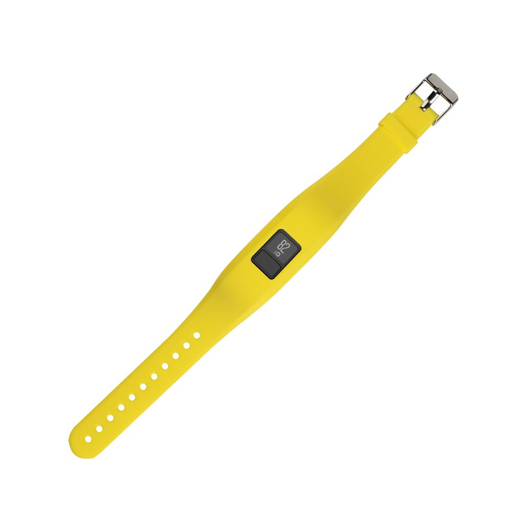 Adjustable Silicone Wrist Watch Band Strap Buckle for Garmin Vivofit3 Yellow