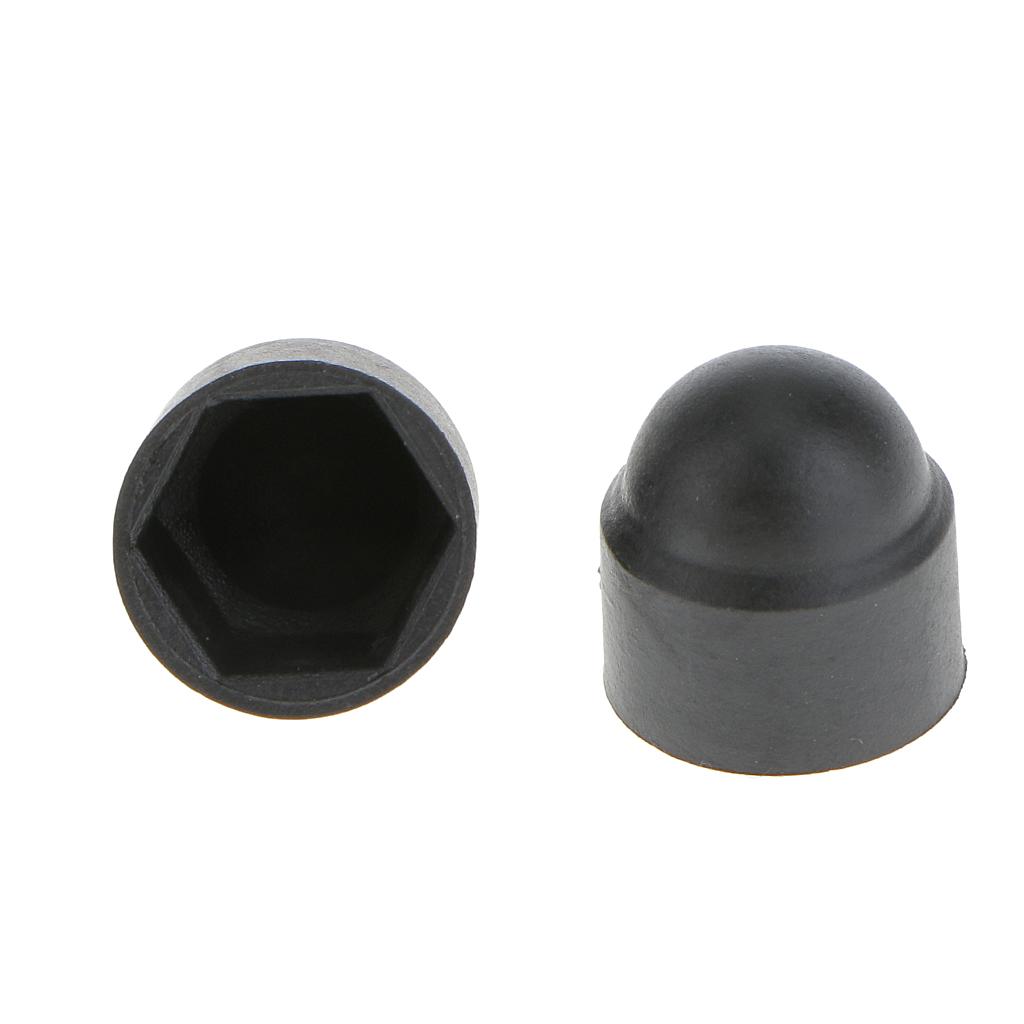 Blesiya 10pcs M6/M8/M10 Dome Nut Protection Caps Hex Hexagon Plastic ...