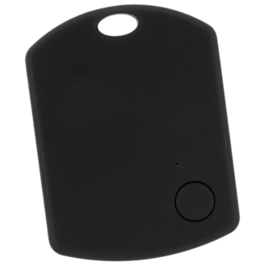 Smart Bluetooth Pet Children GPS Locator Tag Alarm Key Tracker black